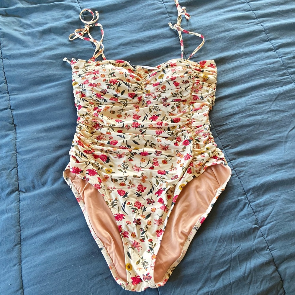 J Crew Ruched One Piece